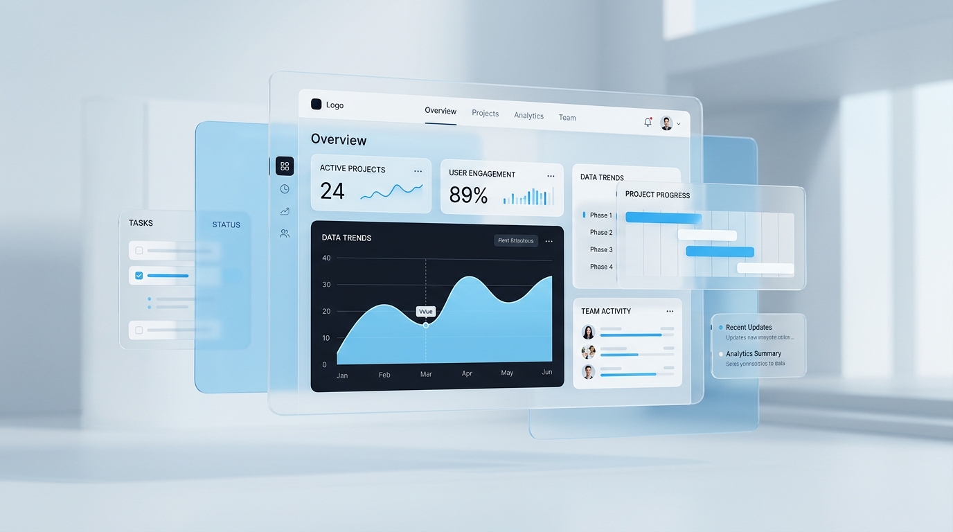 Designing calm software for complex business workflows